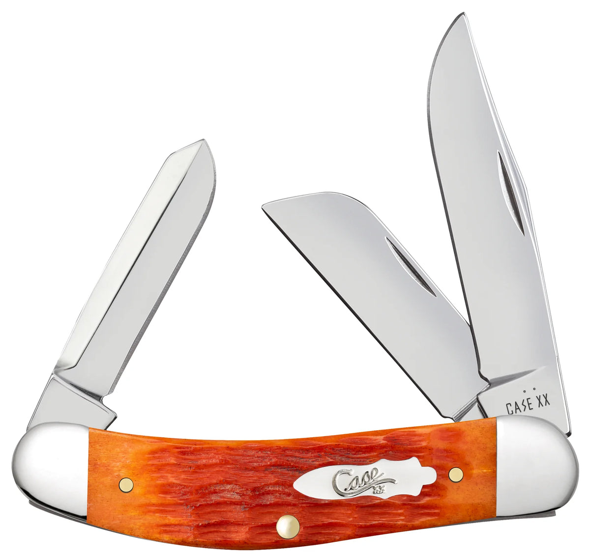 Case Tequila Sunrise Bone - Crandall Jig  Pocket Knife