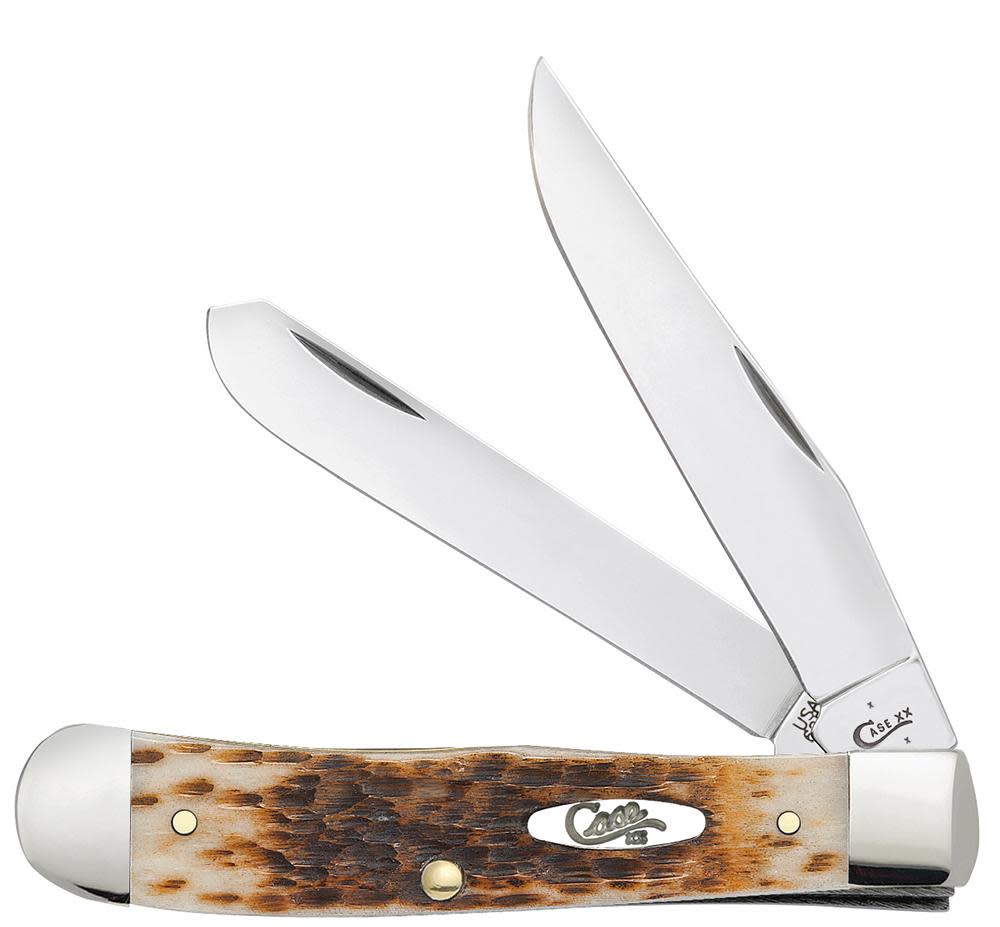 Case Amber Bone Pocket Knife