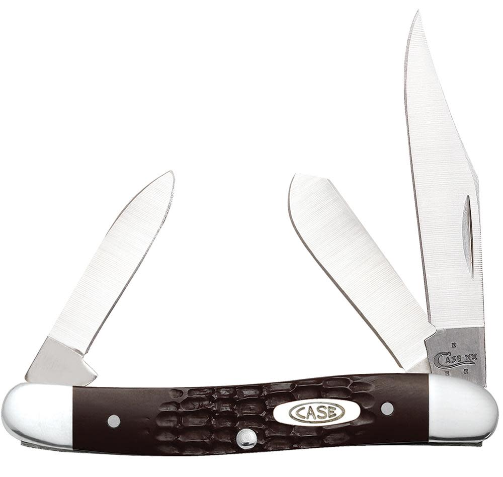 Case Brown Synthetic Pocket Knife