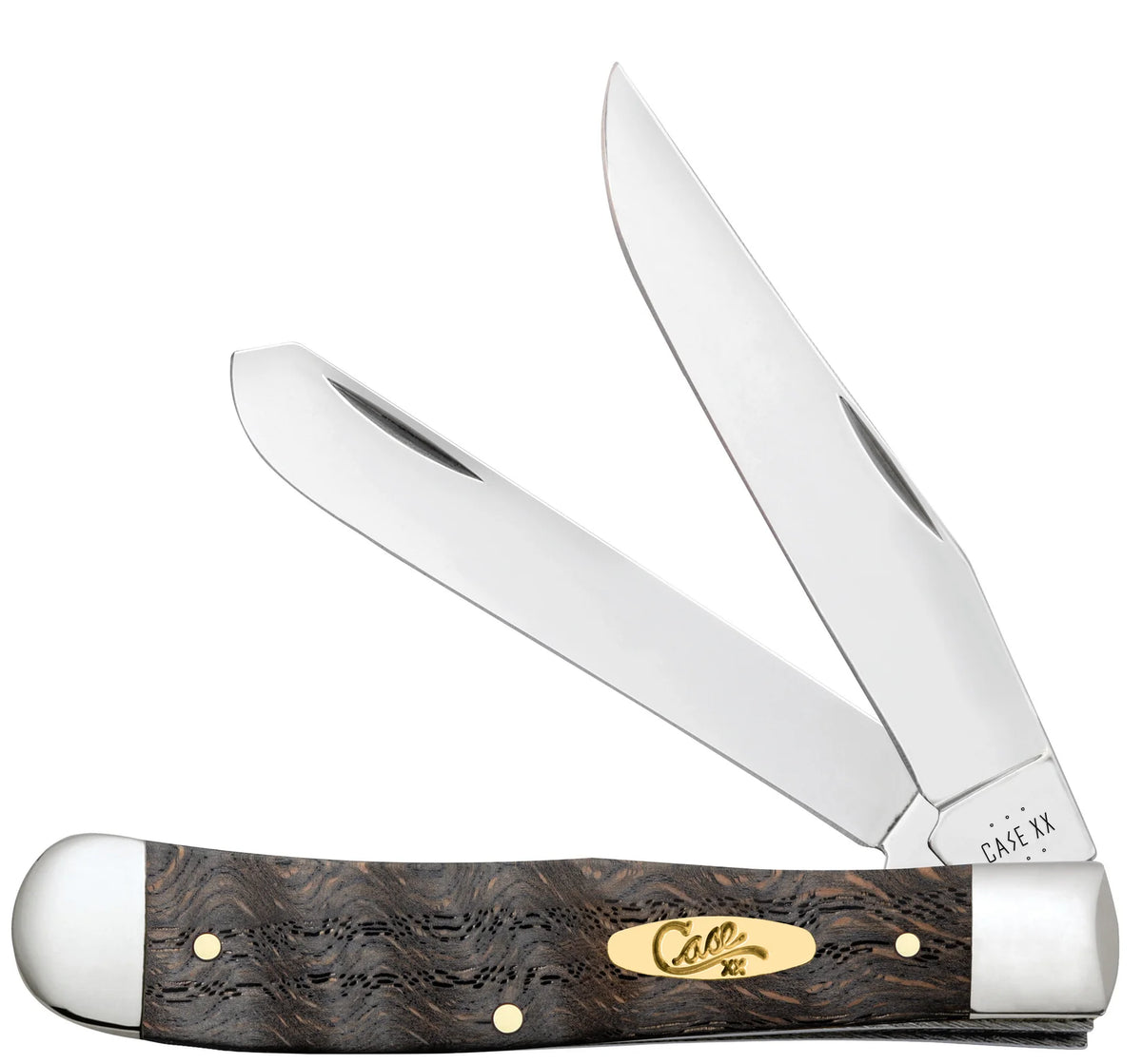 Case  Black Curly Oak Wood Pocket Knife