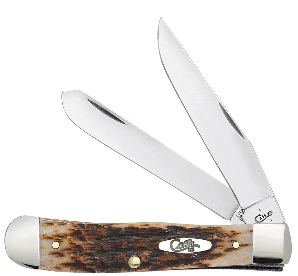 Case Amber Bone Pocket Knife