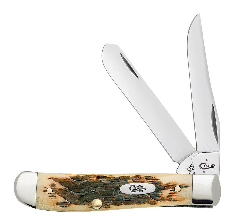 Case Amber Bone Pocket Knife