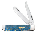 Case  Blue Sycamore Wood Pocket Knife