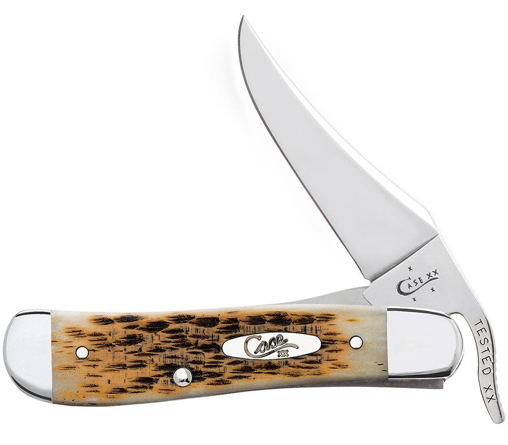 Case Amber Bone Pocket Knife